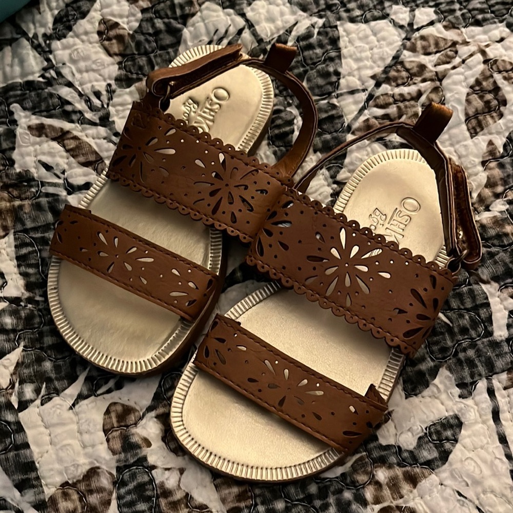 Brown OshKosh Toddler Sandals